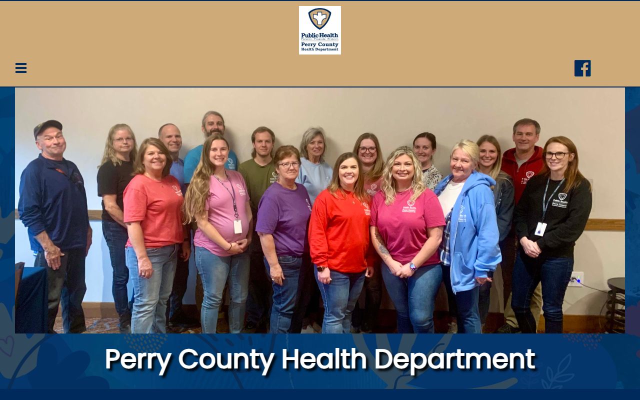 Perry County Health Department website for death records